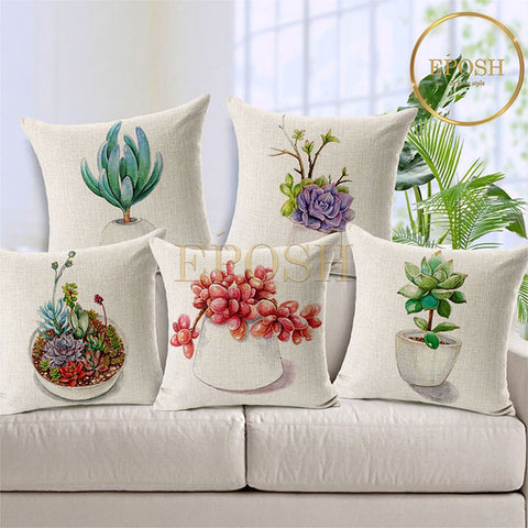 Pack of 5 Printed Cushion Covers-00026
