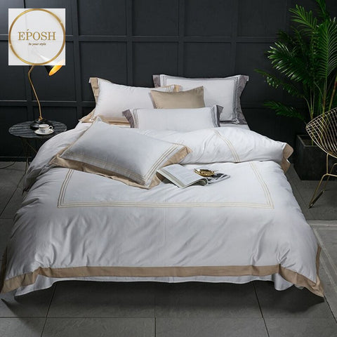 Baratta with Patch (White with beige Bratta Stitch set)