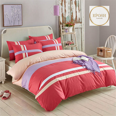 Rainbow Stripes Duvet Set - EPO758