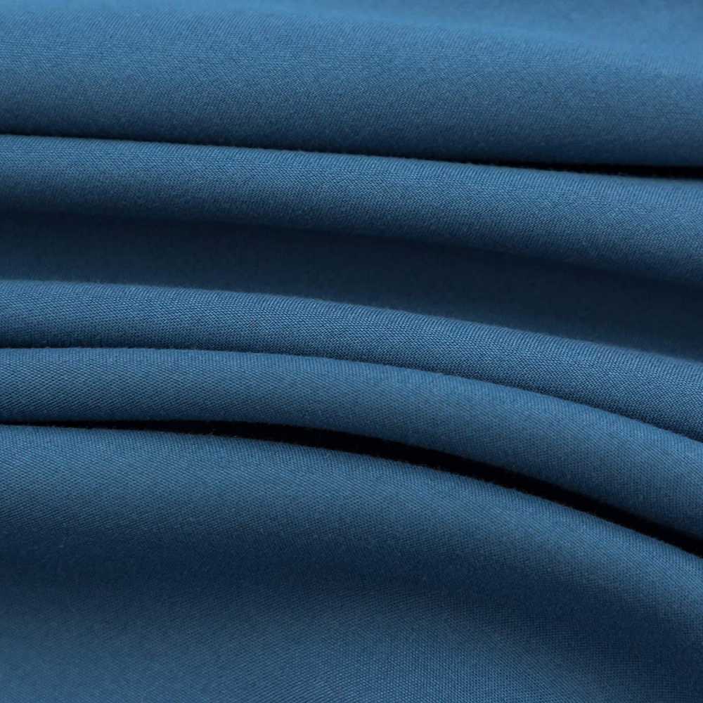 Rich Cotton Fitted Sheet with Pillow covers - Blue