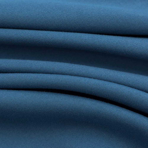 Rich Cotton Fitted Sheet with Pillow covers - Blue