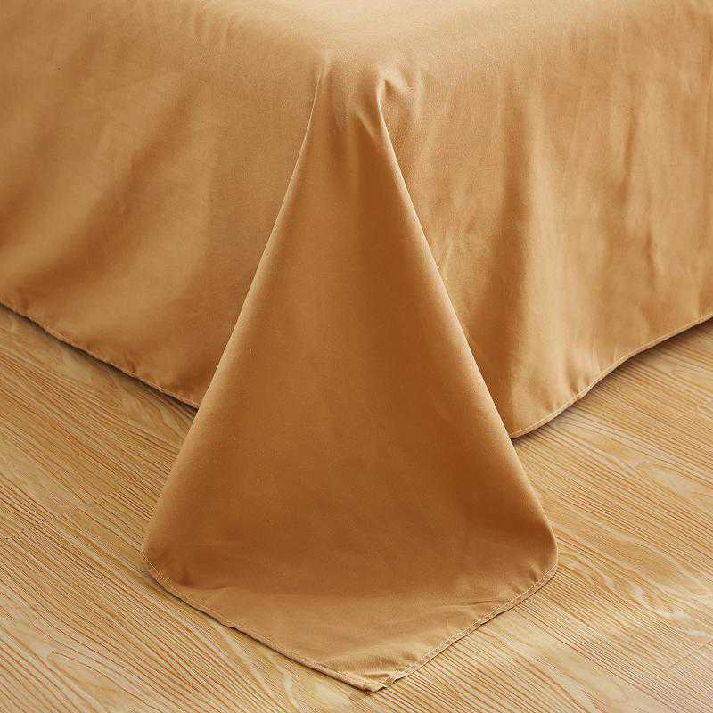 Luxury Reversible Brown And Golden Duvet Set