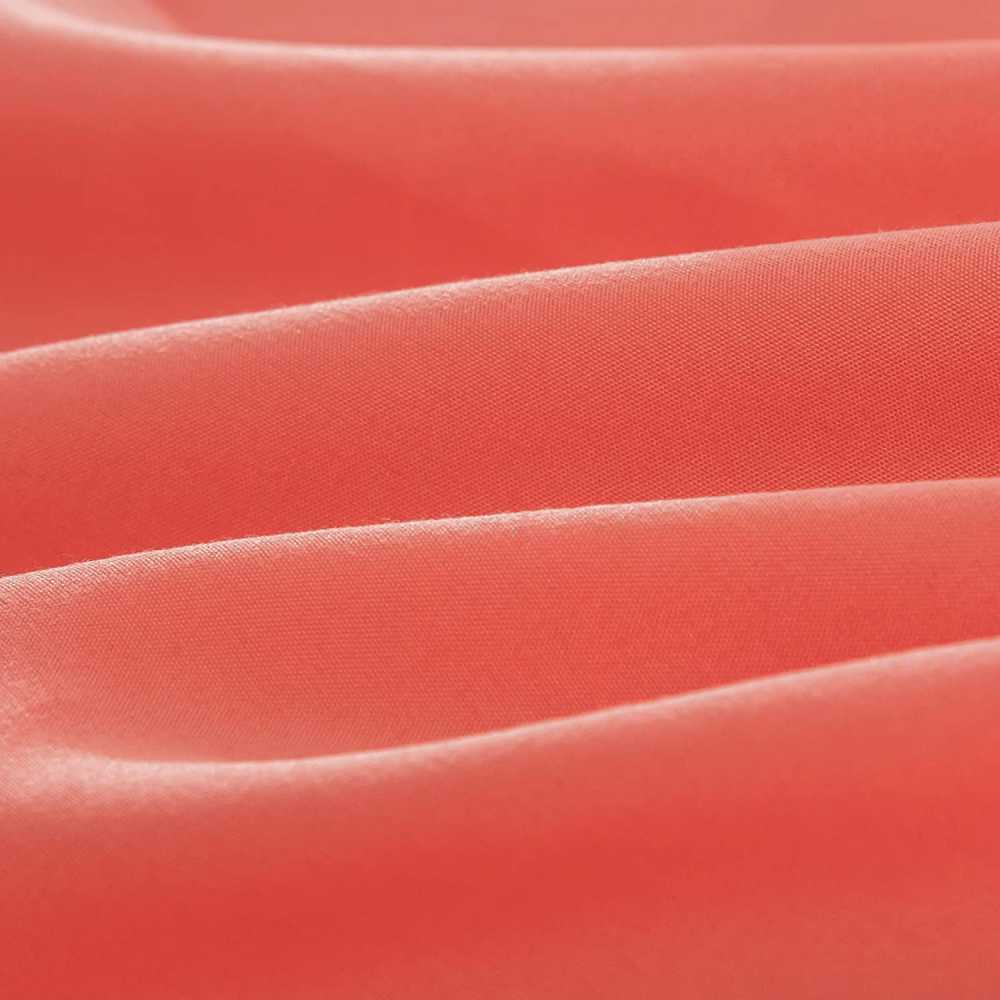 Rich Cotton Fitted Sheet with Pillow covers - Coral