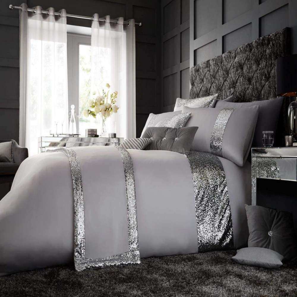 Elegant Bridal Quilt Set - 12 Pieces with Free Quilt Filling