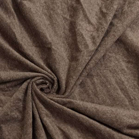 Terry Cotton Waterproof Mattress Protector - Brown