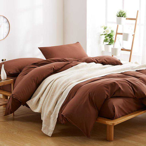 Luxury Brown Duvet Set