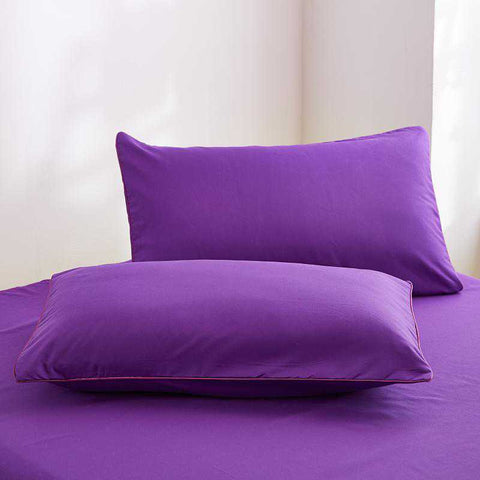 Luxury Deep Purple Duvet Set
