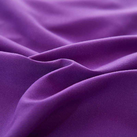Luxury Deep Purple Duvet Set