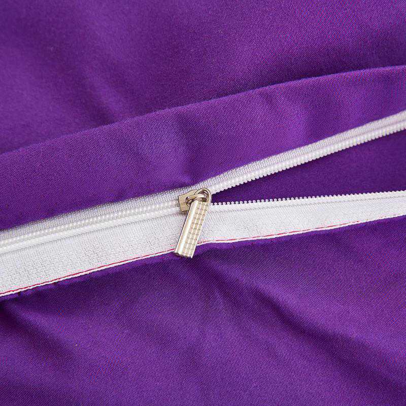 Luxury Deep Purple Duvet Set