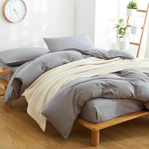 Luxury Grey Duvet Set