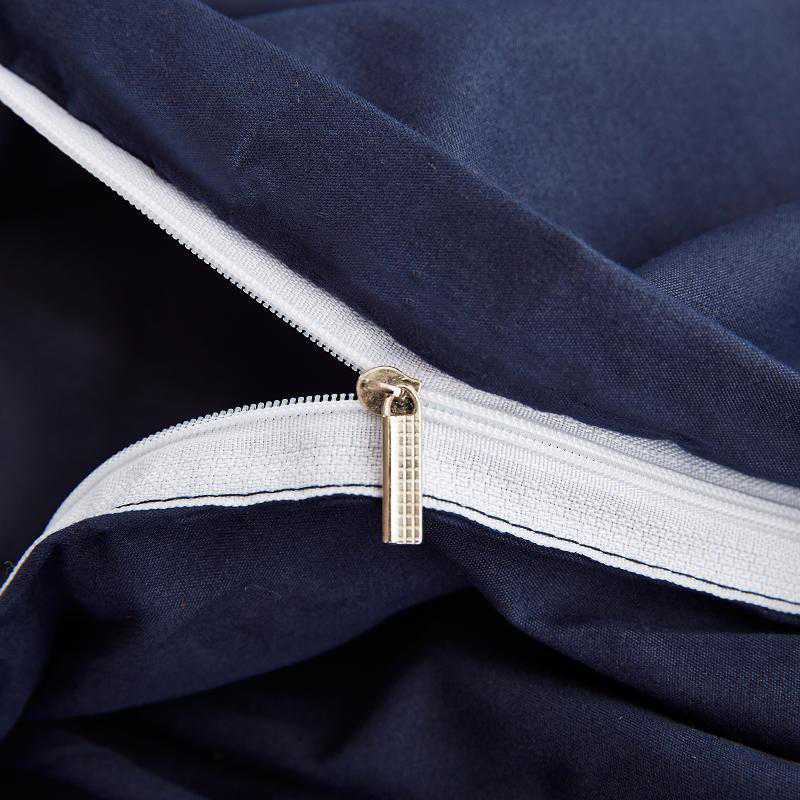 Luxury Navy Blue Duvet Set