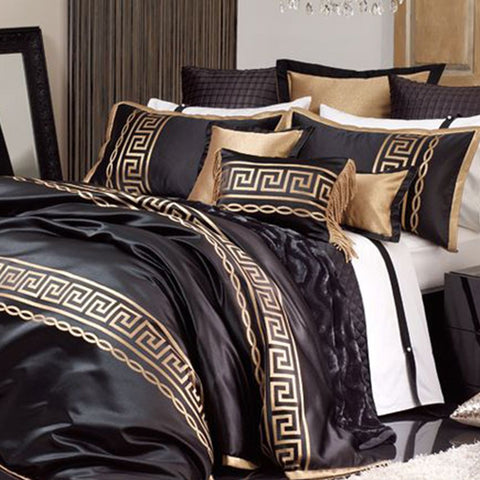 Premium Silk Luxury Splendid Duvet Set 8 Pcs King Size