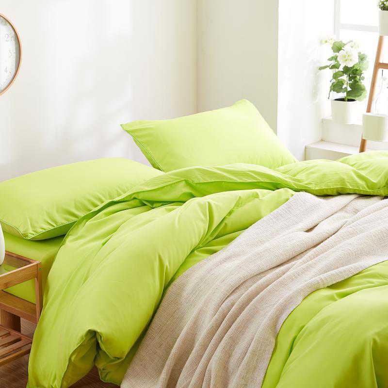 Luxury Lime Green Duvet Set