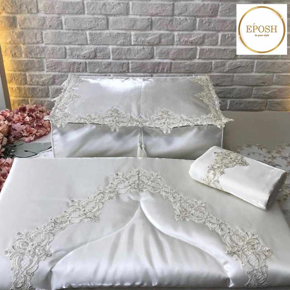 Islamic Prayer Mat set - Light Grey 2