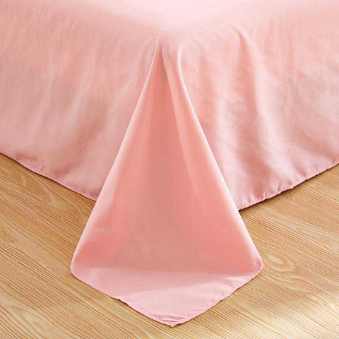 Luxury Reversible Milk White And Peach Duvet Set