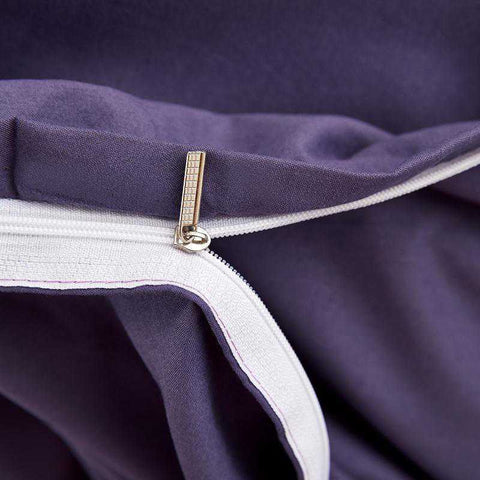 Luxury Purple Duvet Set