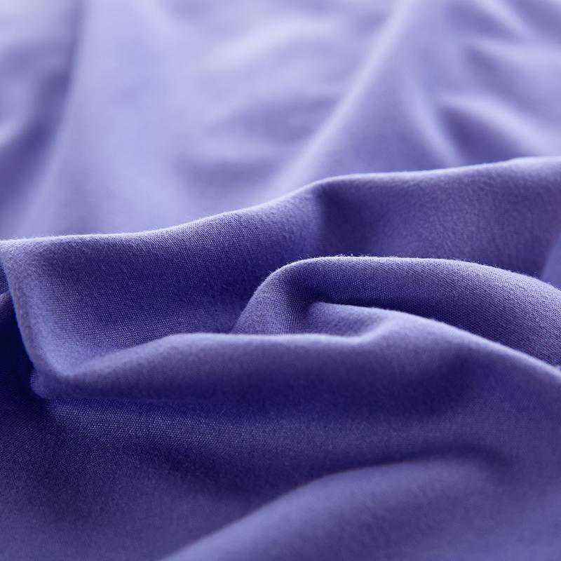 Luxury Reversible Purple And Grey Duvet Set