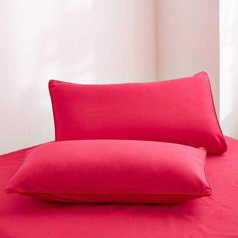Luxury Rose Red Duvet Set