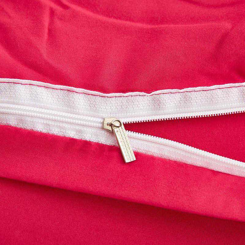 Luxury Rose Red Duvet Set