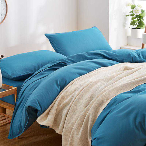 Luxury Royal Blue Duvet Set