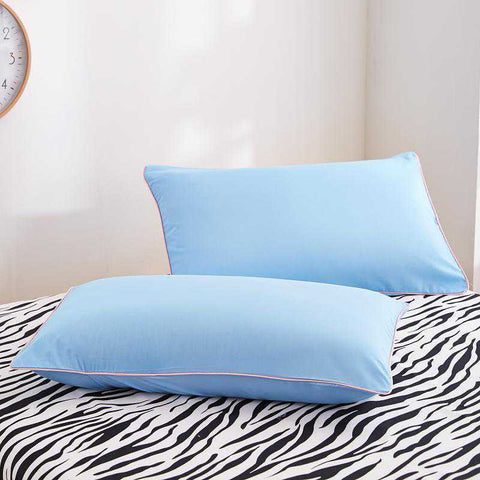 Luxury Sky Blue Duvet Set